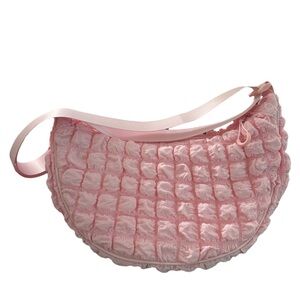 Wild Fable Half Moon Crossbody Bag in Pink